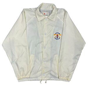 Vintage 90s Kincardine Curling Club Shell Jacket Medium